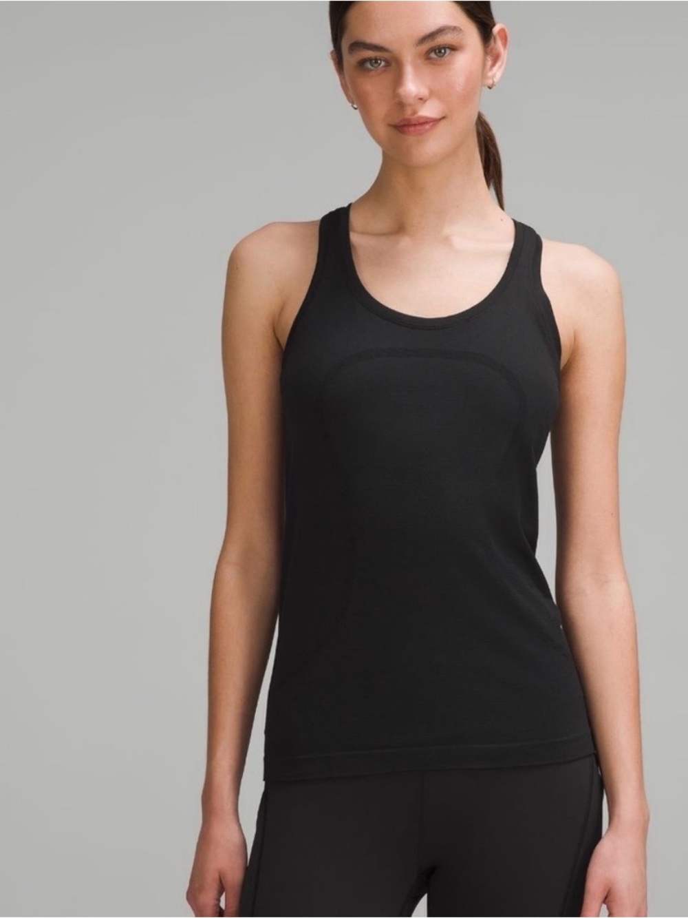 Women’s Black Racerback Tank Top